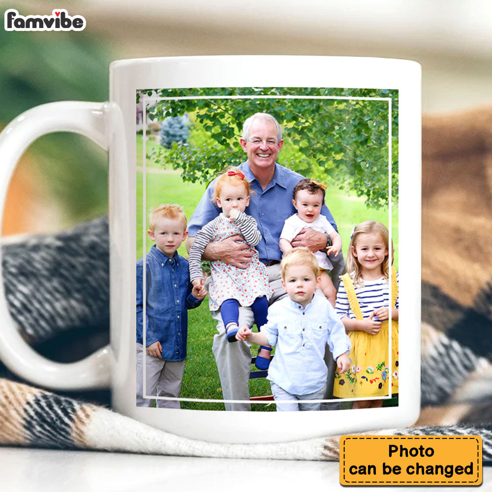Personalized Gift For Grandpa Upload Photo Gallery Mug Personalized Gift For Grandpa Upload Photo Gallery Mug