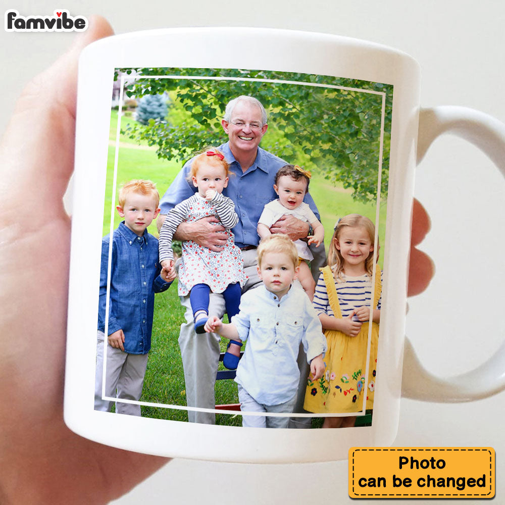 Personalized Gift For Grandpa Upload Photo Gallery Mug Personalized Gift For Grandpa Upload Photo Gallery Mug