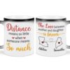 Personalized Gift For Long Distance Stage Map Color Changing Mug