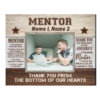 Personalized Gift For Mentor With Photo, Thank You Gifts For Mentor Print, Mentor Appreciation Gift – Best Personalized Gifts For Everyone