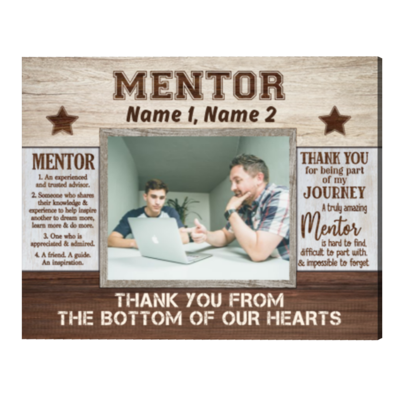 Personalized Gift For Mentor With Photo, Thank You Gifts For Mentor Print, Mentor Appreciation Gift - Best Personalized Gifts For Everyone Personalized Gift For Mentor With Photo, Thank You Gifts For Mentor Print, Mentor Appreciation Gift - Best Personalized Gifts For Everyone