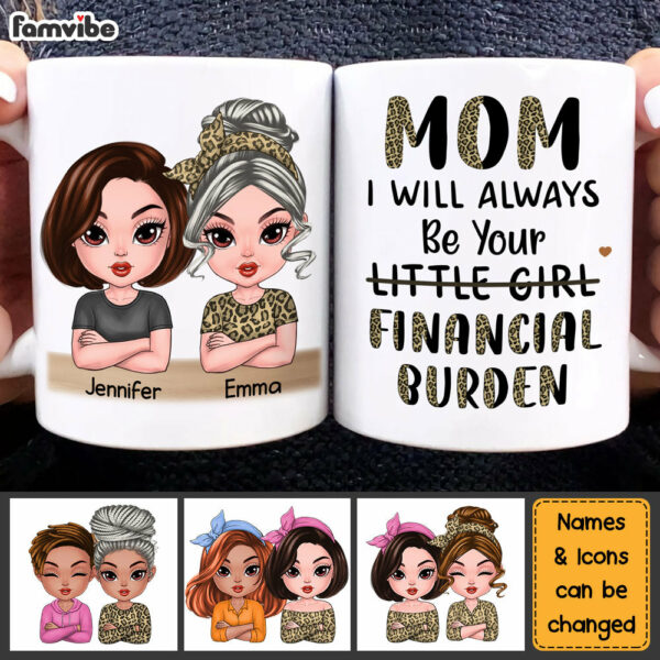 Personalized Gift For Mom Financial Burden Mug