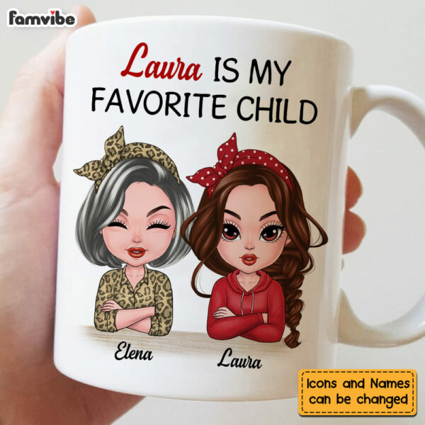 Personalized Gift For Mom From Favorite Child Mug