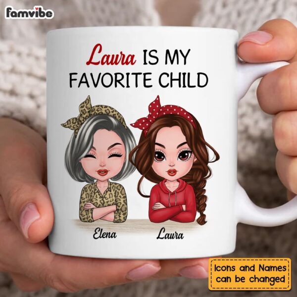 Personalized Gift For Mom From Favorite Child Mug