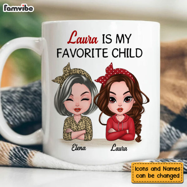 Personalized Gift For Mom From Favorite Child Mug