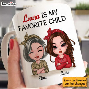 Personalized Gift For Mom From Favorite Child Mug 6