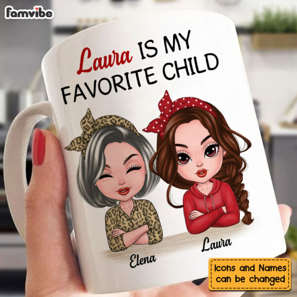 Personalized Gift For Mom From Favorite Child Mug