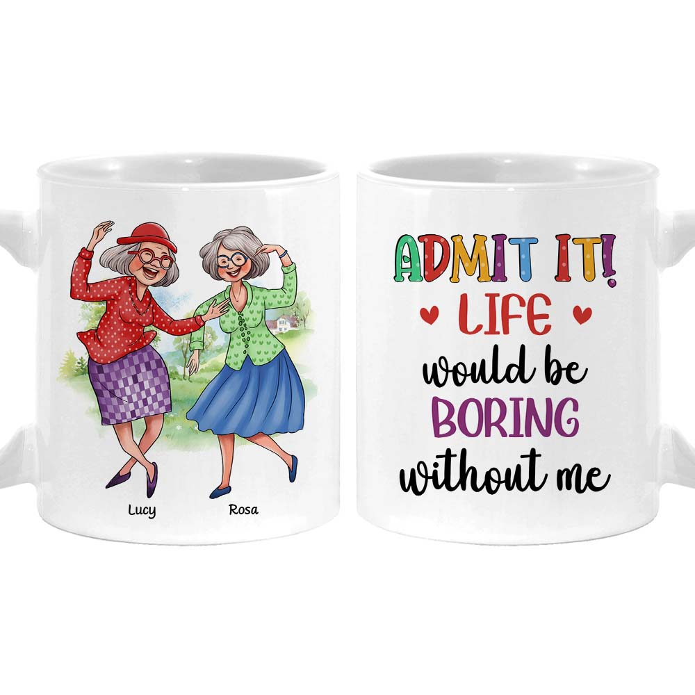Personalized Gift For Old Friend Amit It Mug Personalized Gift For Old Friend Amit It Mug