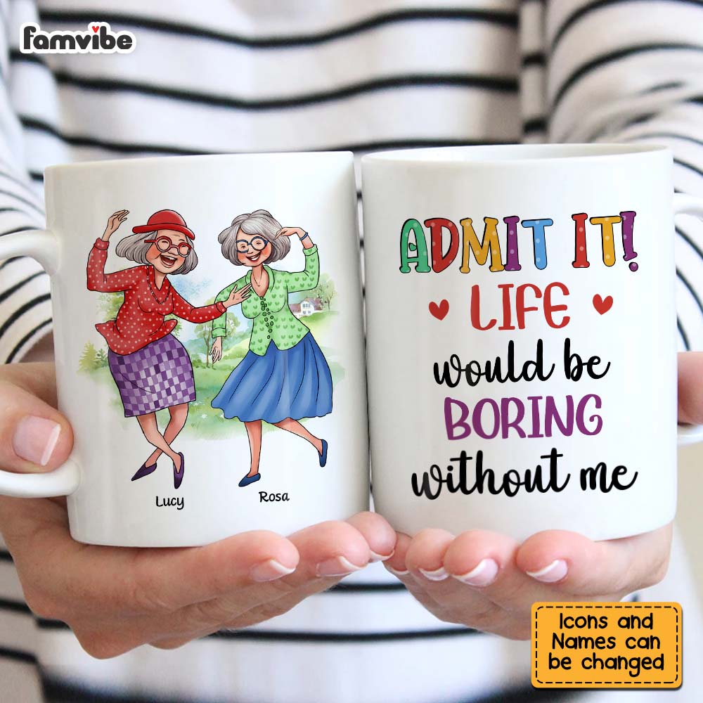 Personalized Gift For Old Friend Amit It Mug Personalized Gift For Old Friend Amit It Mug