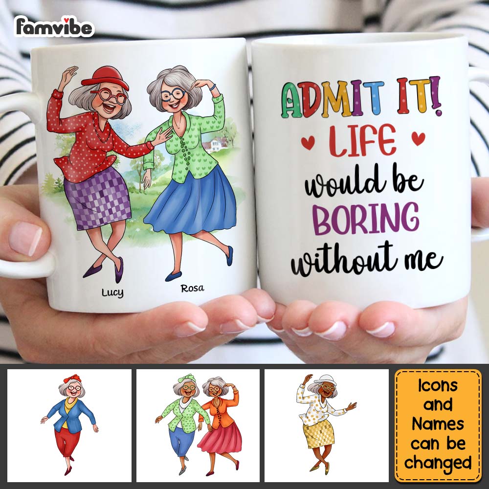 Personalized Gift For Old Friend Amit It Mug Personalized Gift For Old Friend Amit It Mug