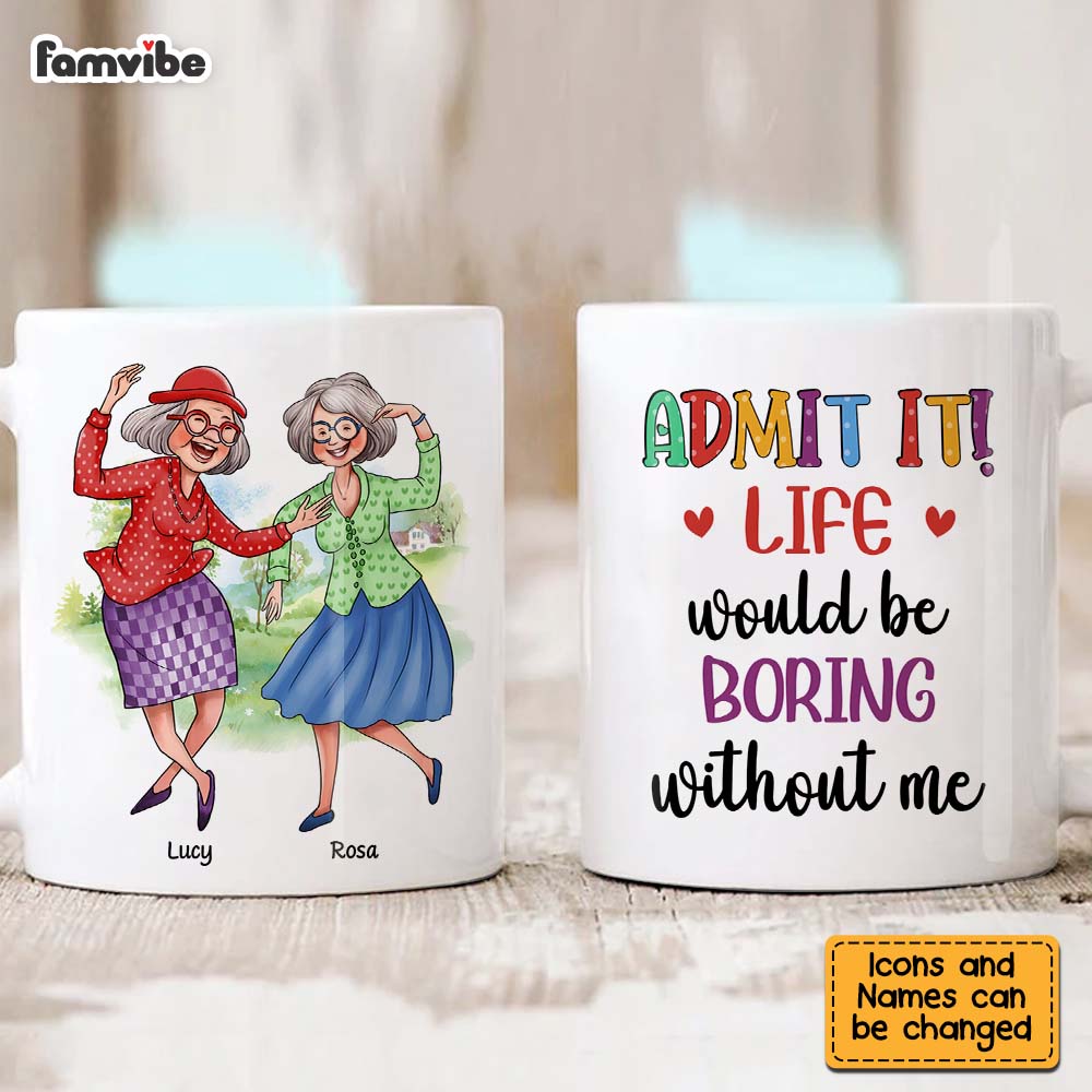 Personalized Gift For Old Friend Amit It Mug Personalized Gift For Old Friend Amit It Mug