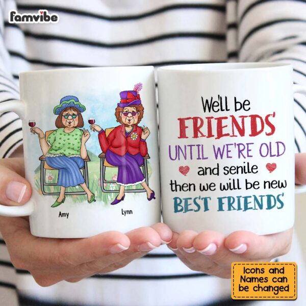 Personalized Gift For Old Friend Mug