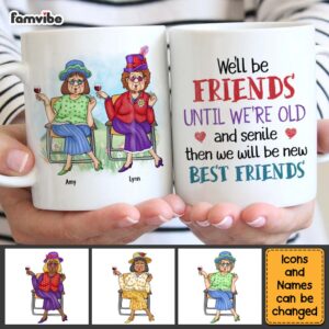 Personalized Gift For Old Friend Mug 3