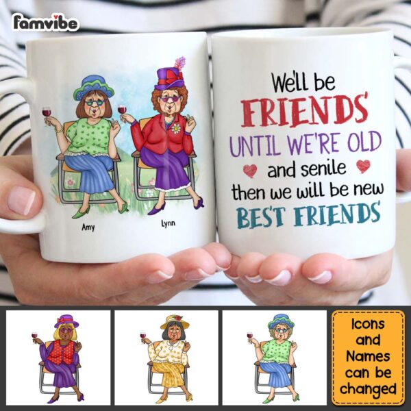 Personalized Gift For Old Friend Mug