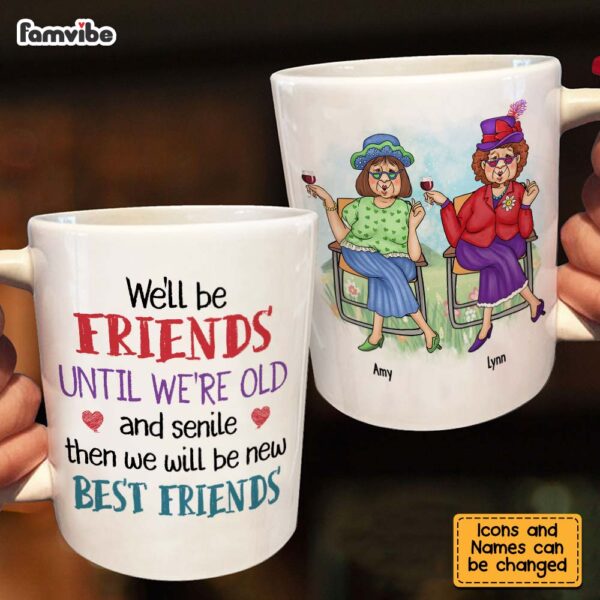 Personalized Gift For Old Friend Mug