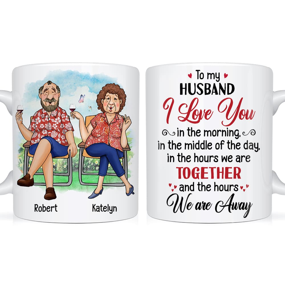 Personalized Gift For Senior Couple I Love You Mug Personalized Gift For Senior Couple I Love You Mug