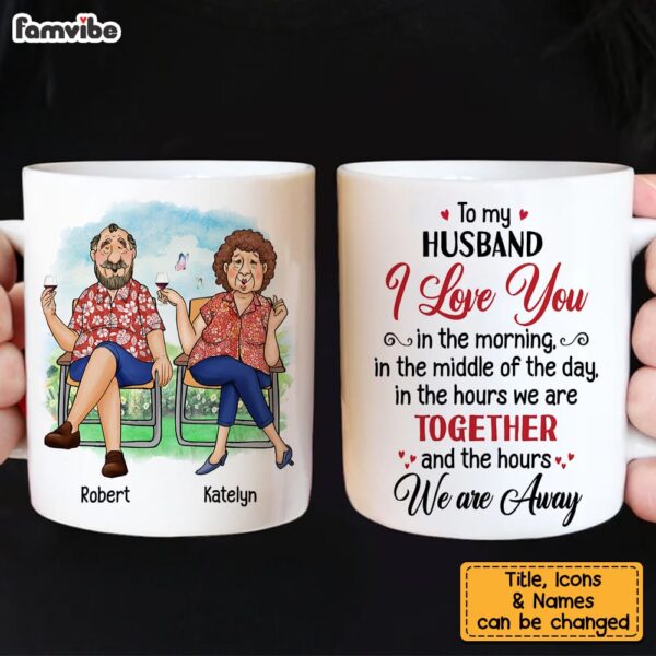 Personalized Gift For Senior Couple I Love You Mug