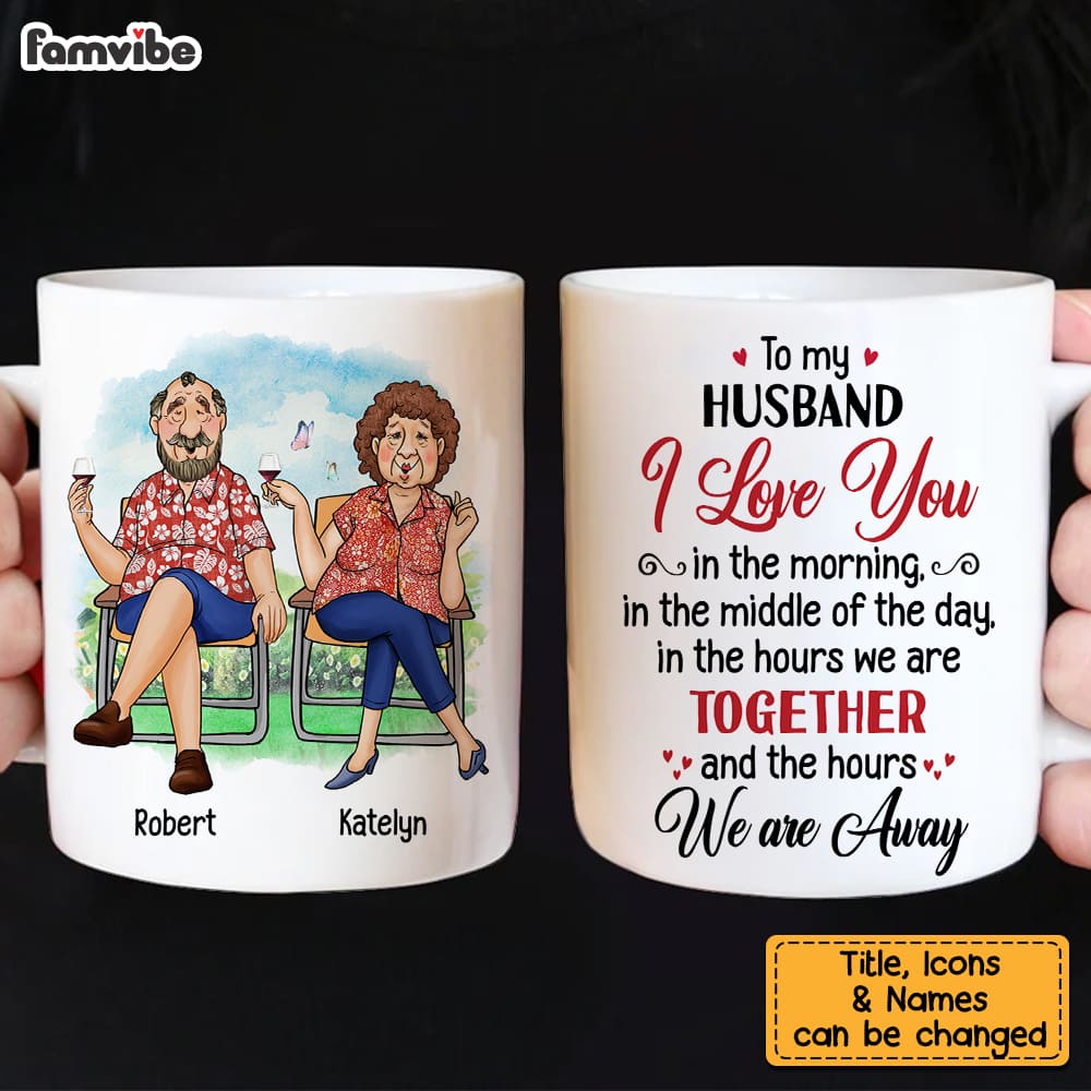 Personalized Gift For Senior Couple I Love You Mug Personalized Gift For Senior Couple I Love You Mug