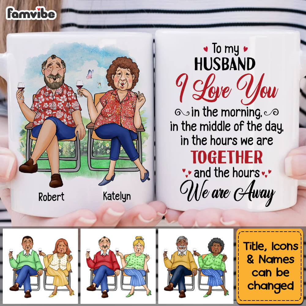 Personalized Gift For Senior Couple I Love You Mug Personalized Gift For Senior Couple I Love You Mug