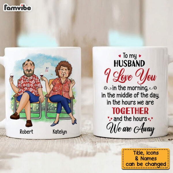 Personalized Gift For Senior Couple I Love You Mug