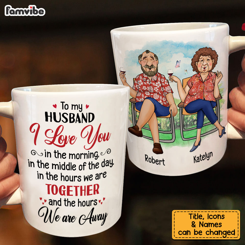 Personalized Gift For Senior Couple I Love You Mug Personalized Gift For Senior Couple I Love You Mug