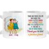 Personalized Gift For Senior Friend Thank You For Being A Fabulous Friend Mug