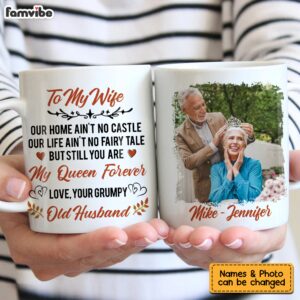 Personalized Gift For Wife Upload Photo To My Wife Mug