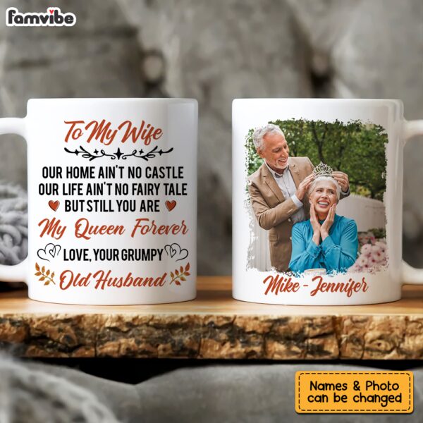 Personalized Gift For Wife Upload Photo To My Wife Mug