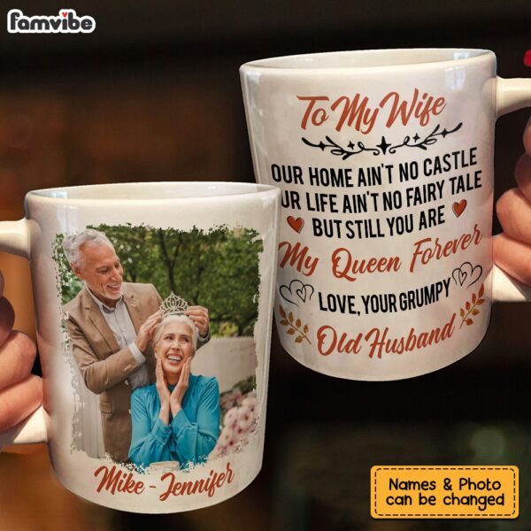 Personalized Gift For Wife Upload Photo To My Wife Mug