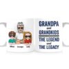 Personalized Gift Grandpa And Smartass Granddaughter Shirt – Hoodie – Sweatshirt Mug