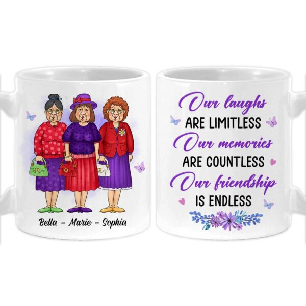 Personalized Gift Our Friendship Is Endless Mug
