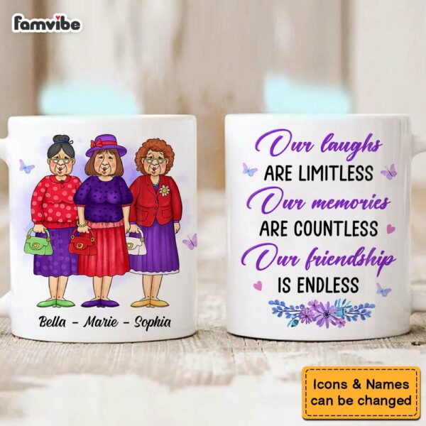 Personalized Gift Our Friendship Is Endless Mug