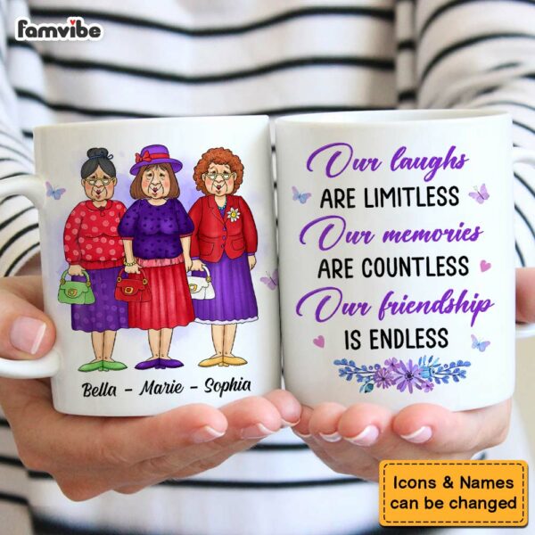 Personalized Gift Our Friendship Is Endless Mug