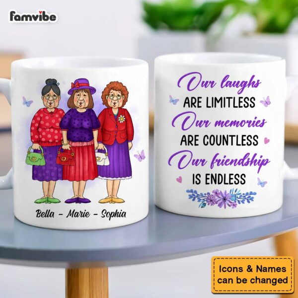 Personalized Gift Our Friendship Is Endless Mug