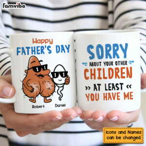 Personalized Gift Sorry About Your Other Children Mug 4