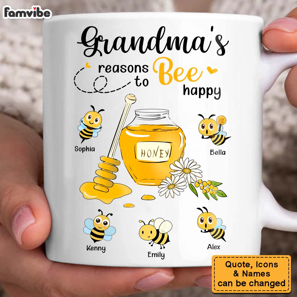 Personalized Gift Sweet Grandma Mug Personalized Gift Sweet Grandma Mug