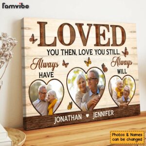 Personalized Gift for Couple Love You Always Canvas