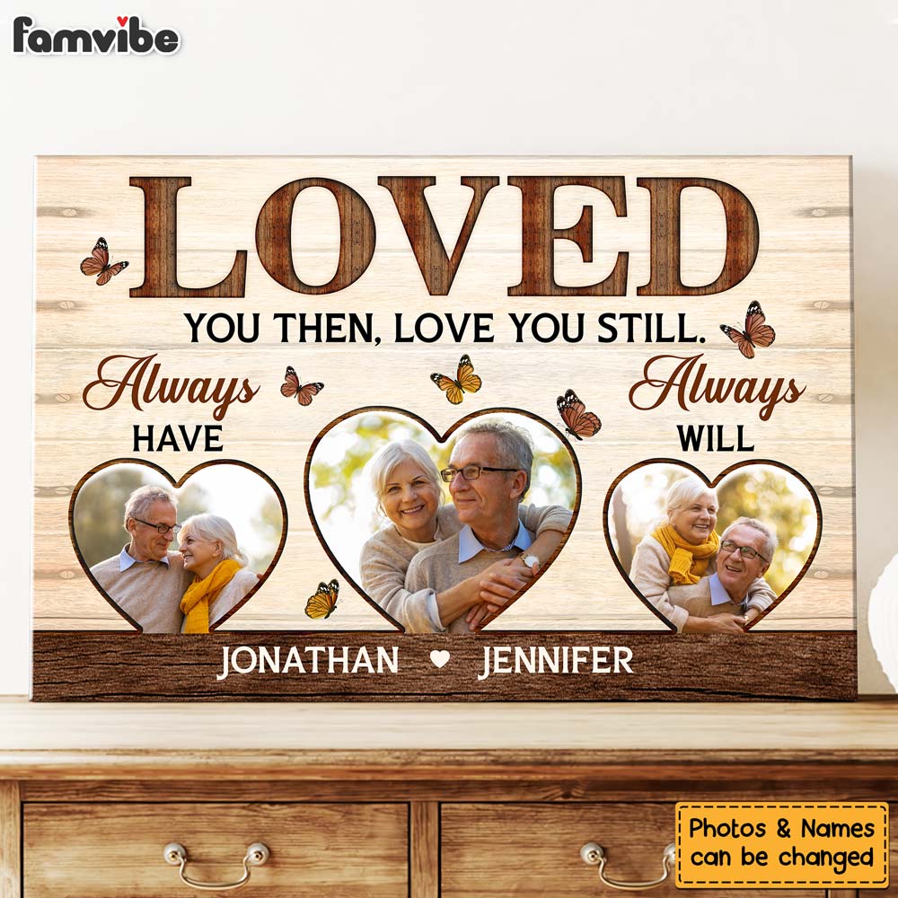 Personalized Gift for Couple Love You Always Canvas Personalized Gift for Couple Love You Always Canvas