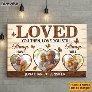 Personalized Gift for Couple Love You Always Canvas 4