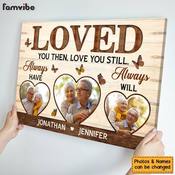 Personalized Gift for Couple Love You Always Canvas