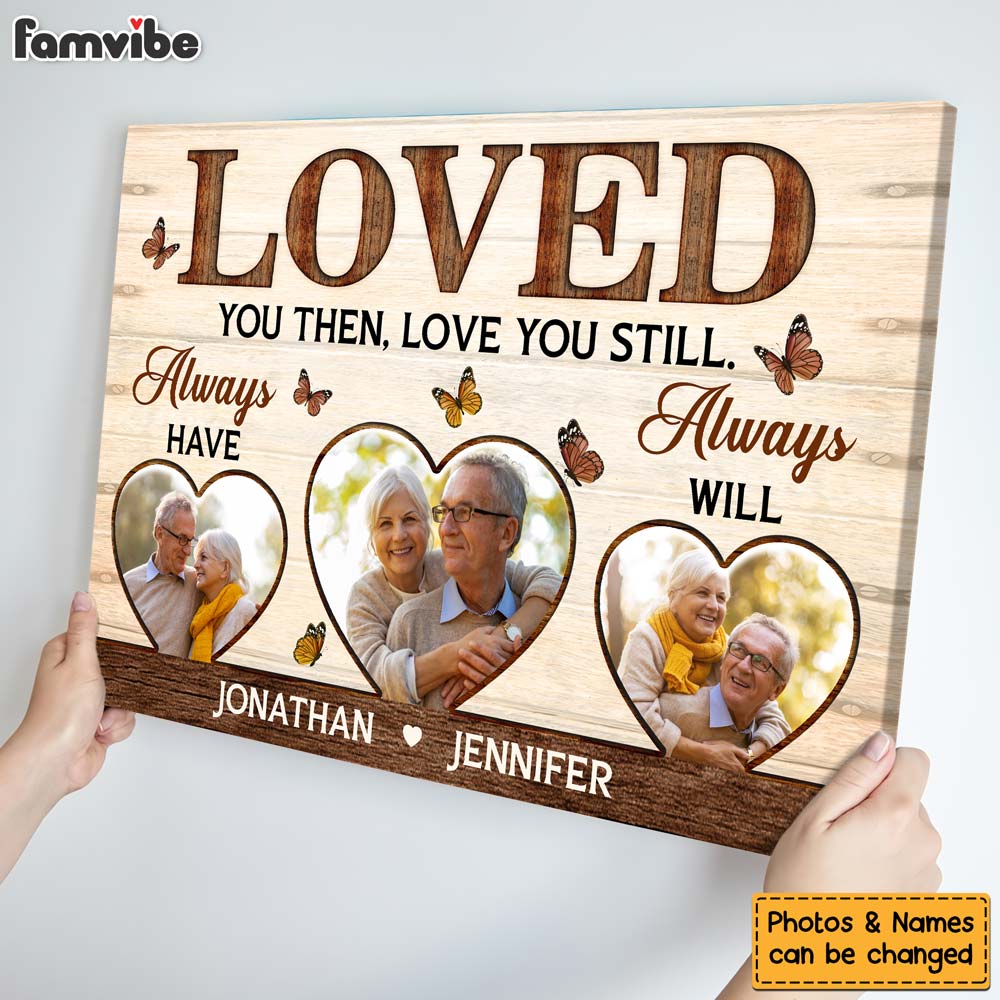 Personalized Gift for Couple Love You Always Canvas Personalized Gift for Couple Love You Always Canvas