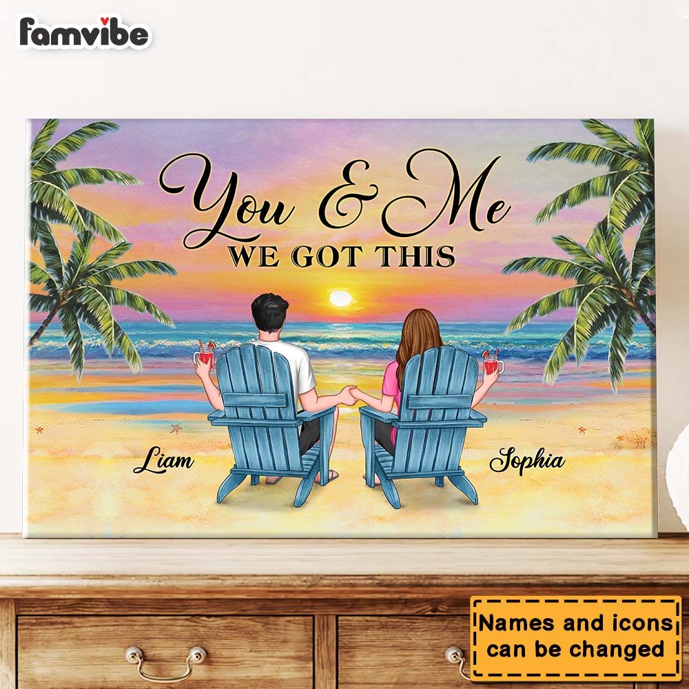 Personalized Gift for Couple We Got This Canvas Personalized Gift for Couple We Got This Canvas