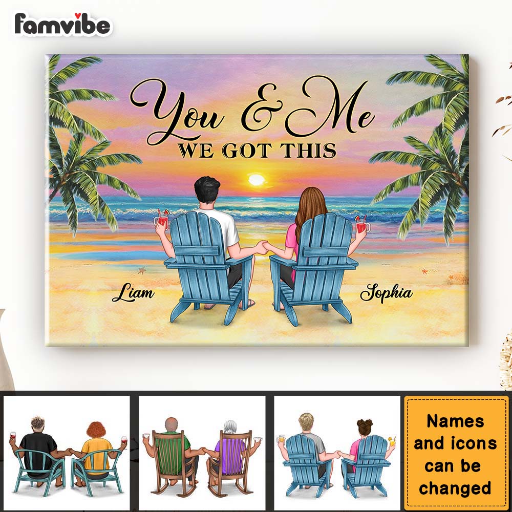 Personalized Gift for Couple We Got This Canvas Personalized Gift for Couple We Got This Canvas