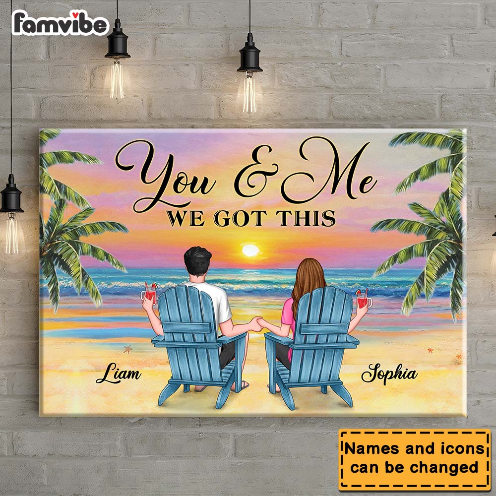 Personalized Gift for Couple We Got This Canvas Personalized Gift for Couple We Got This Canvas