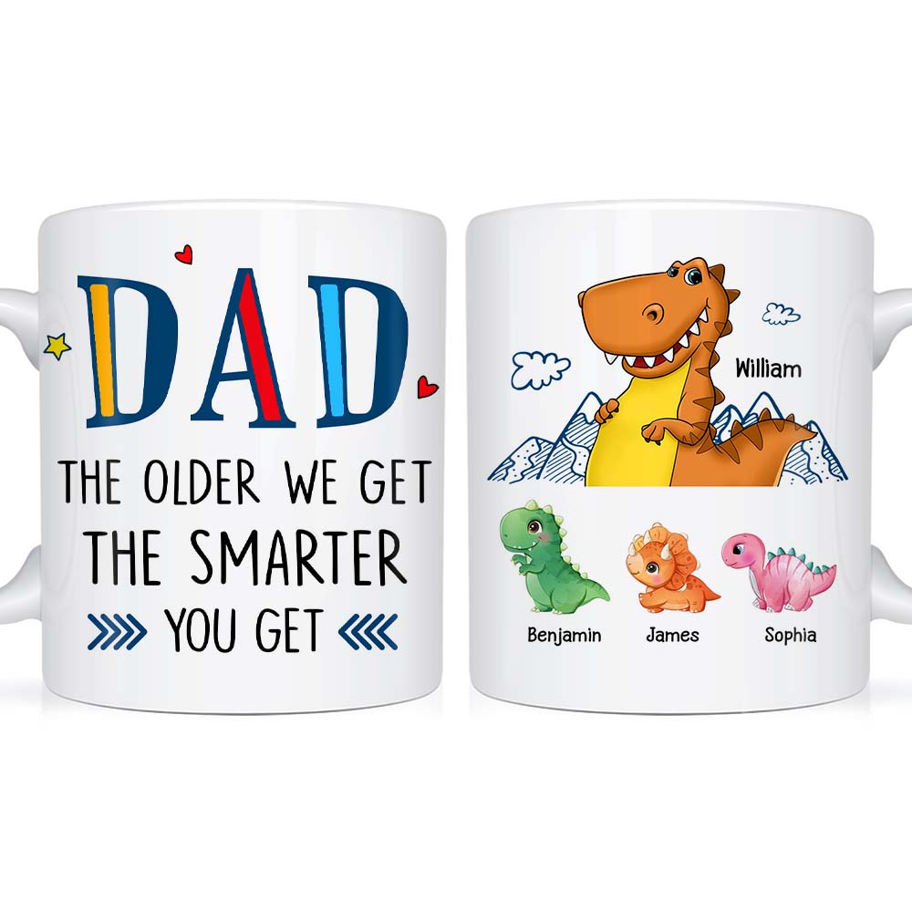 Personalized Gift for Dad The Olde I Become Mug Personalized Gift for Dad The Olde I Become Mug