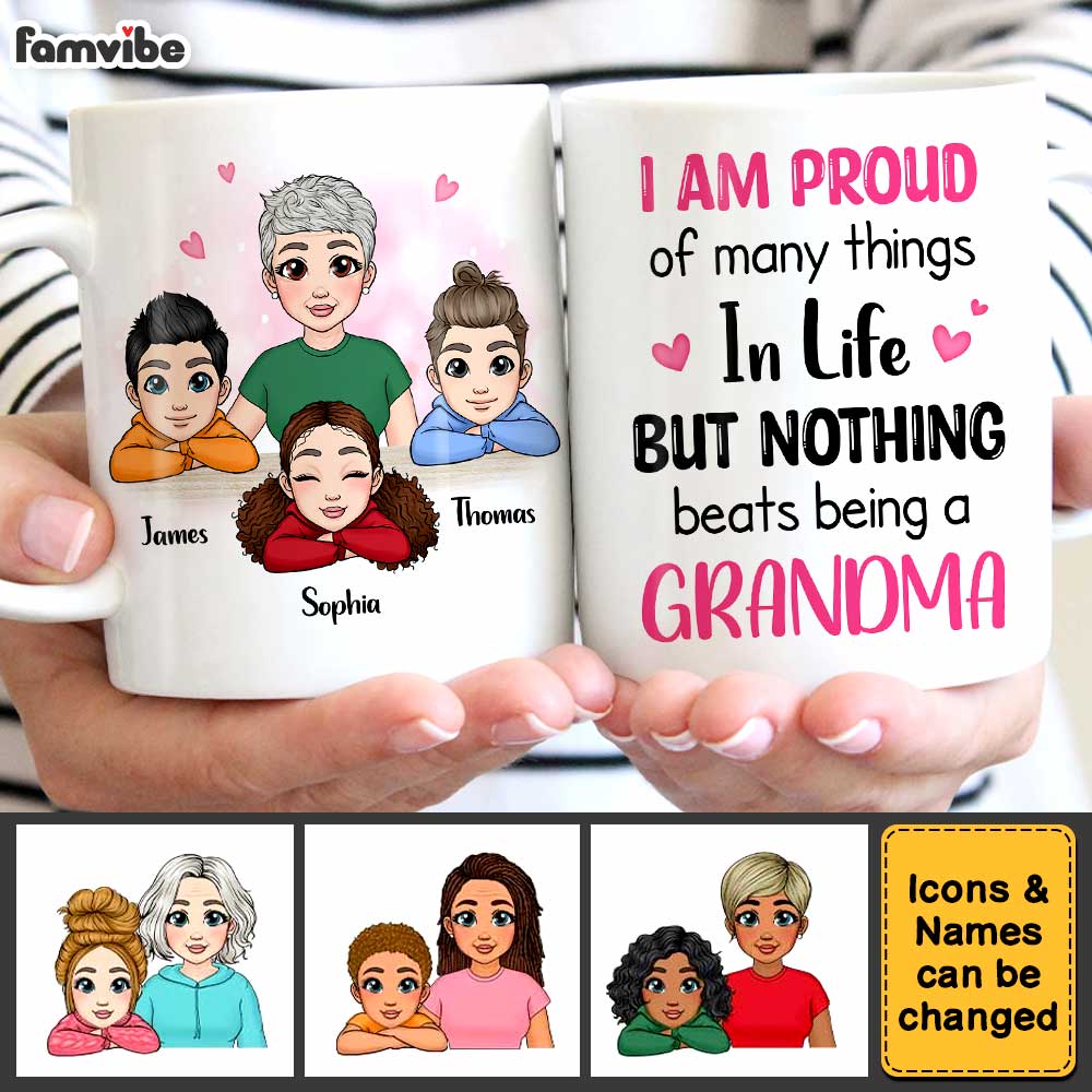 Personalized Gift for Grandma Mug Personalized Gift for Grandma Mug