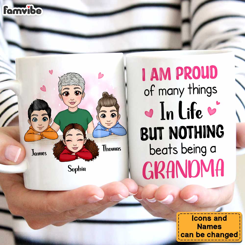 Personalized Gift for Grandma Mug Personalized Gift for Grandma Mug