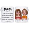 Personalized Gift for Mom Thank You For Giving Me Life Mug