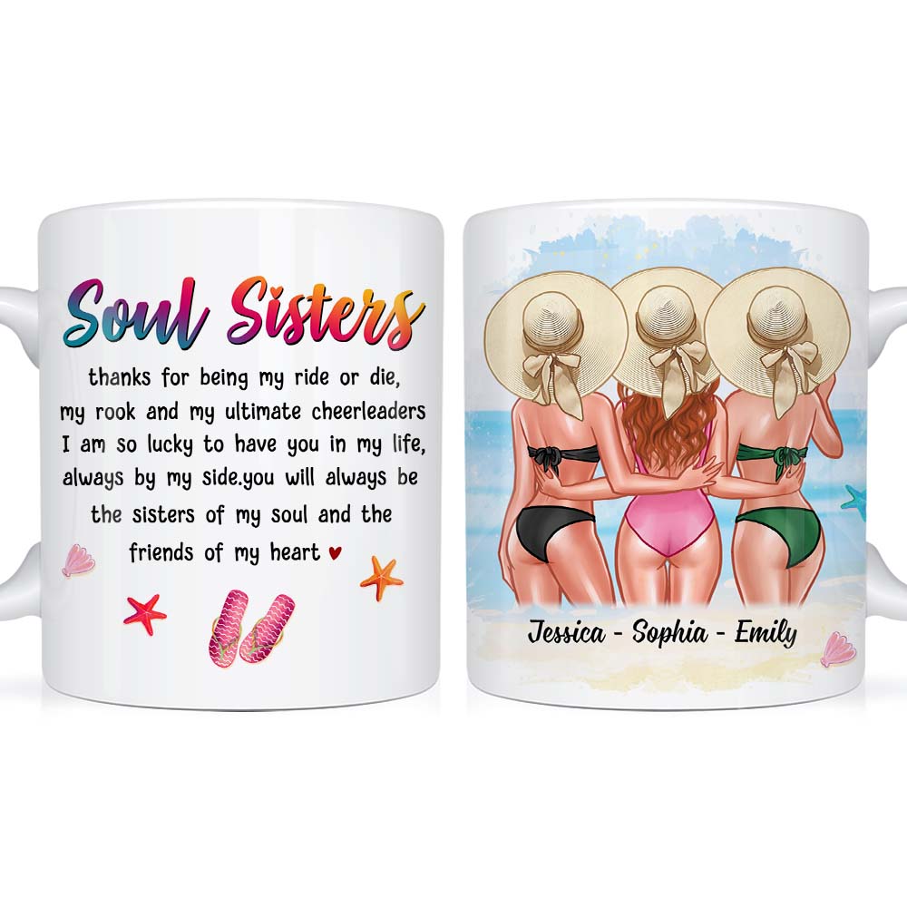 Personalized Gift for Soul Sister Mug Personalized Gift for Soul Sister Mug