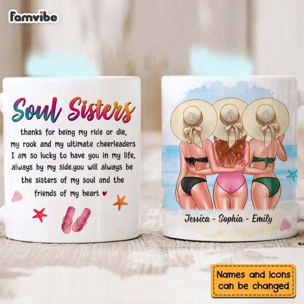 Personalized Gift for Soul Sister Mug